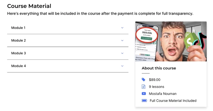 How Much Does The Full Dropshipping Course Cost